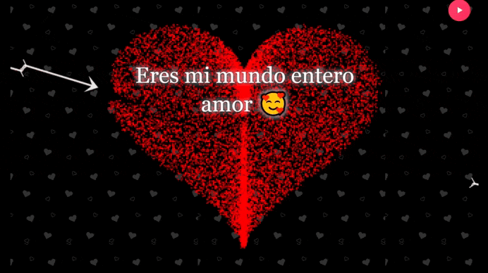 GIF de corazón de partículas