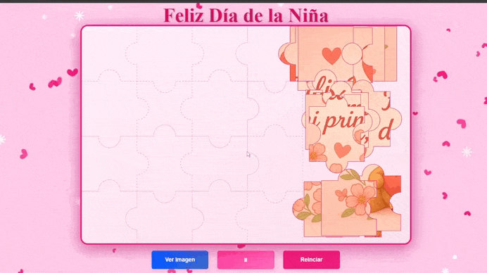 GIF de rompecabezas romántico