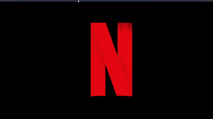 GIF de introducción estilo Netflix